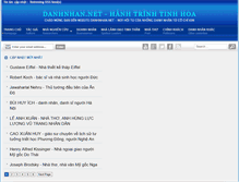 Tablet Screenshot of danhnhan.net